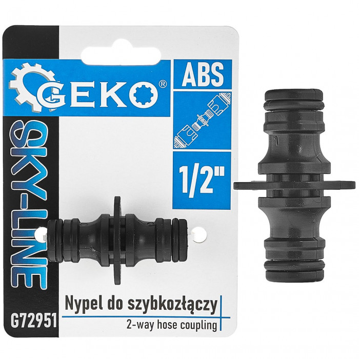 Raccord 1/2 pour tuyau d arrosage GEKO