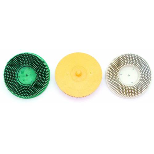 Brosse abrasive à vis ¸75mm grain 120 SAM 