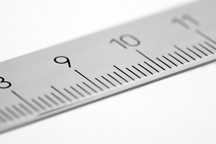 Réglet flexible inox 1000mm 