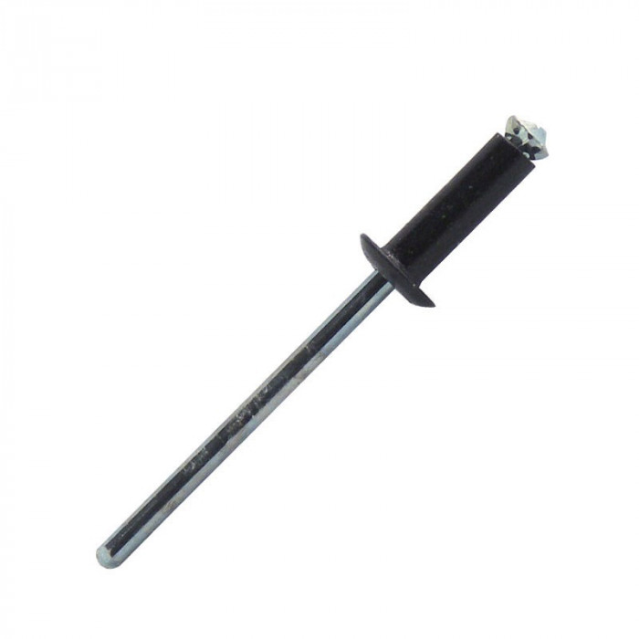 Rivet ALu/AC pour plastique NOIR 04/012