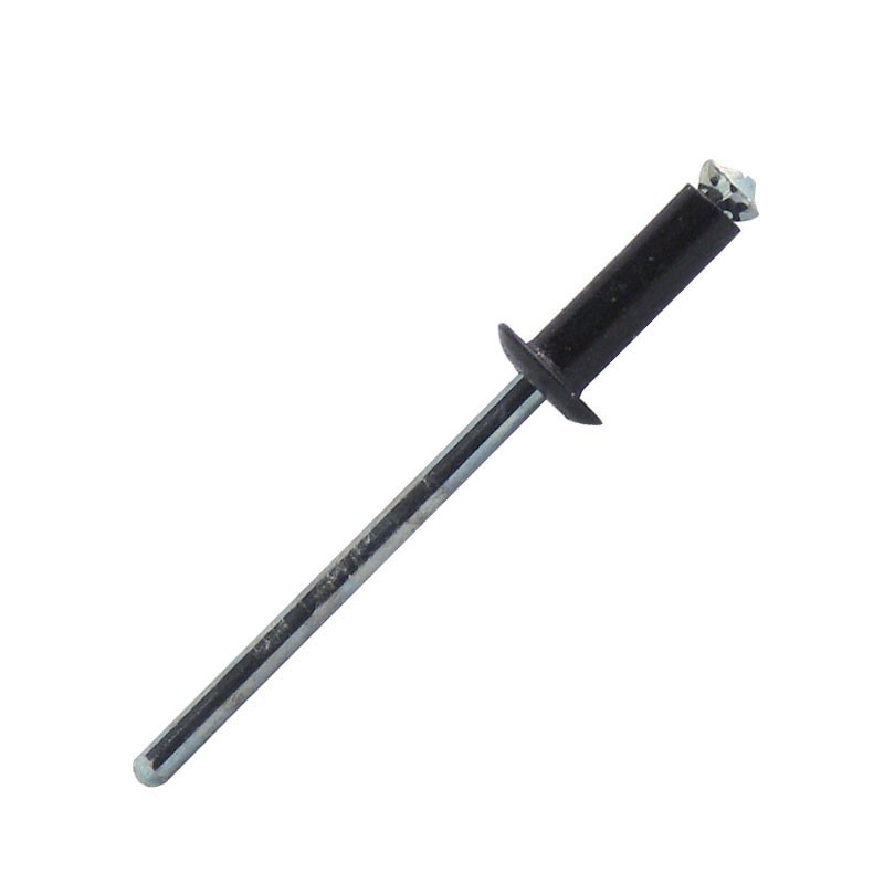 Rivet ALu/AC pour plastique NOIR 04/012