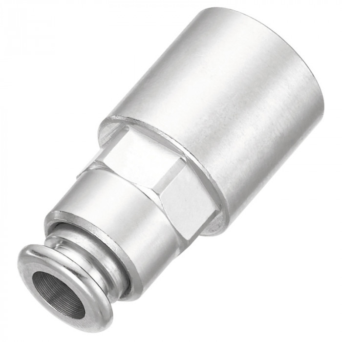 Raccord droit Femelle F06-F1/4G-CN Métal