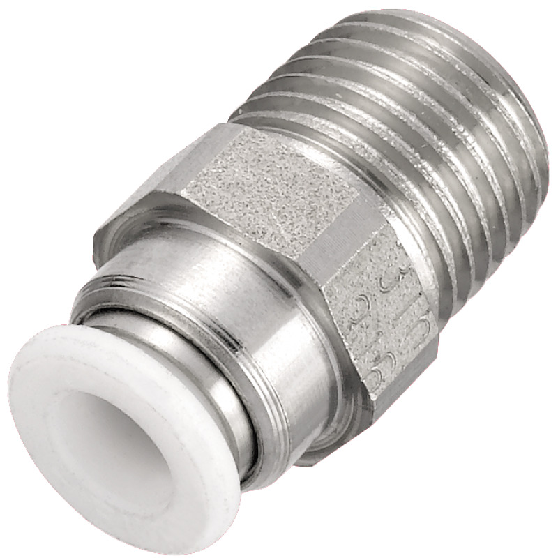 Raccord Droit inox F08-M3/8G-CNX
