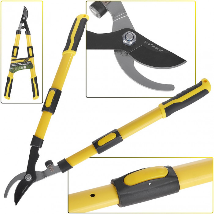 Secateur telescopique 650 - 975mm John Gardener - 