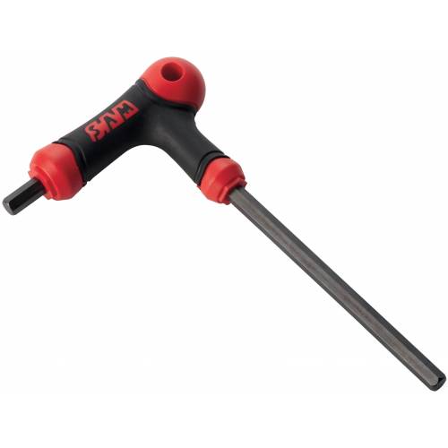Clé mâle 6pans 8mm coudée avec poignée en L SA