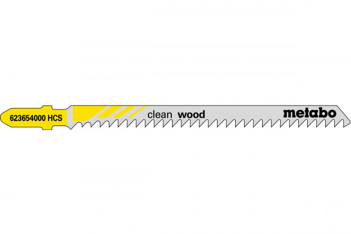Paquet de 5 lames scie sauteuse Bois lisse 120/3 M