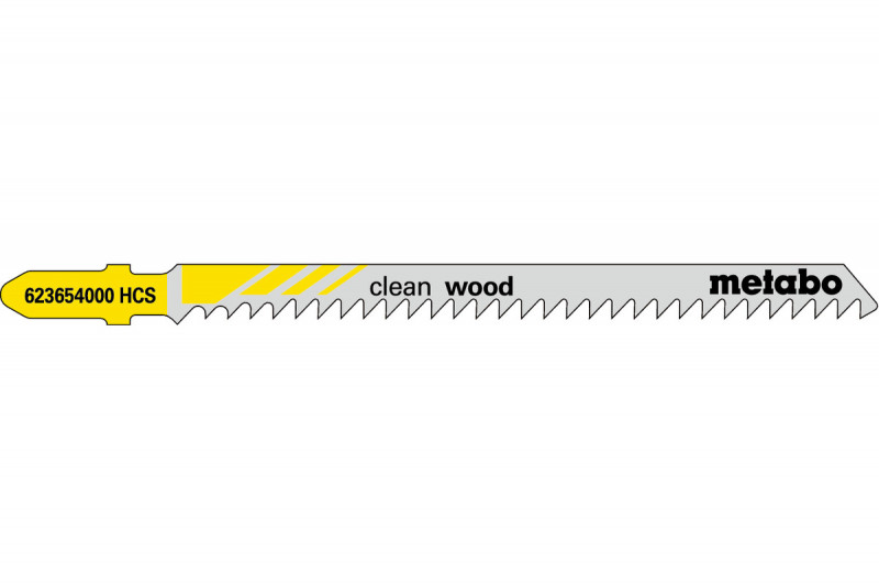 Paquet de 5 lames scie sauteuse Bois lisse 120/3 M