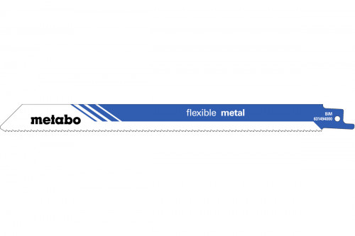 Paquet de 2 lames sabre BIM metal L225 METABO FLEX