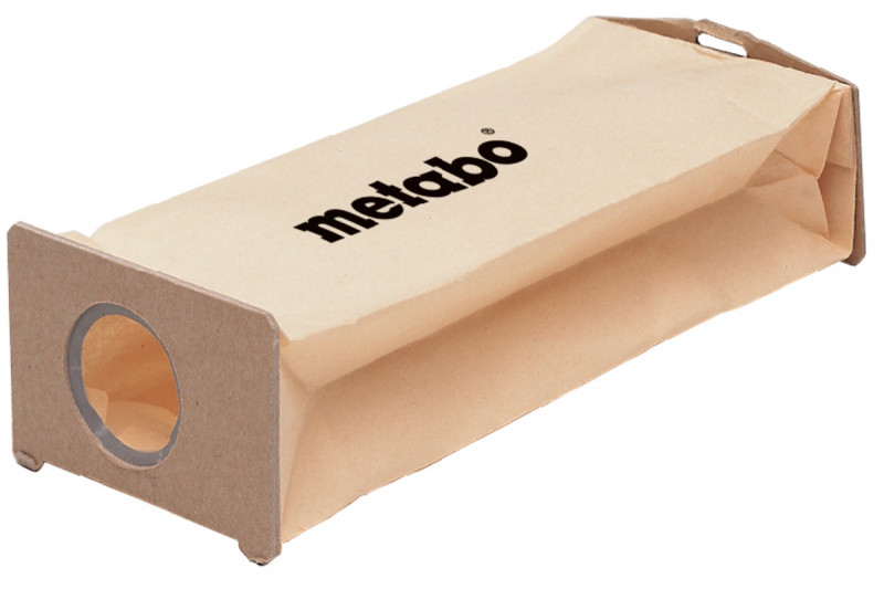Lot de 5 sacs  poussière papier METABO  Ponc.SX/S