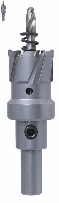Scie trépan CARB. MBS diam 16mm-800t-tige tr. dia