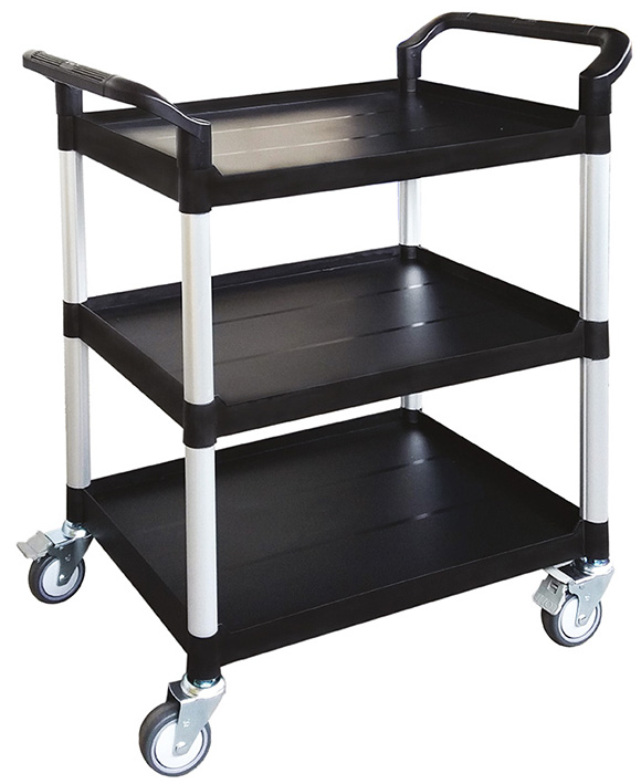 Servante polyvalente 250 kg 3 petits plateaux