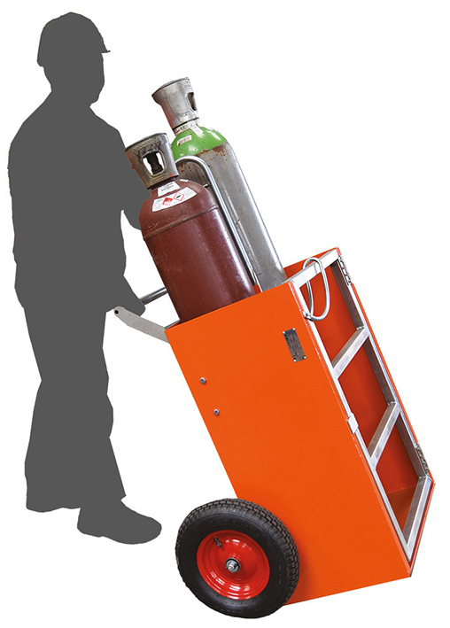 Diable porte-bouteilles élingable