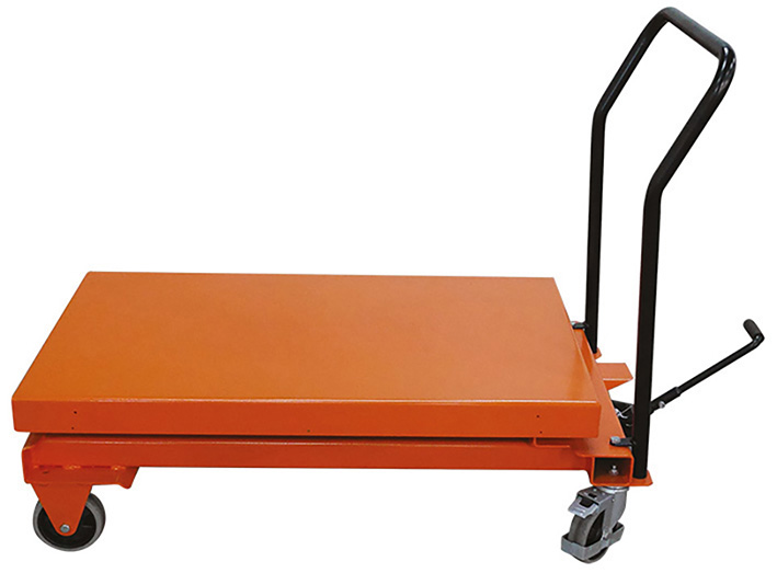 Table élévatrice manuelle surbaissée 500 kg