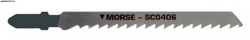 Lames Scies Sauteuses CARBONE - 100x8x1,5 mm 6 TPI