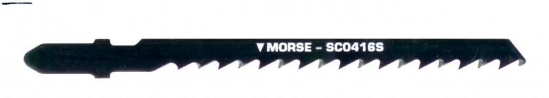 Lames Scies Sauteuses CARBONE-100x6x1,3 mm 16TPI D