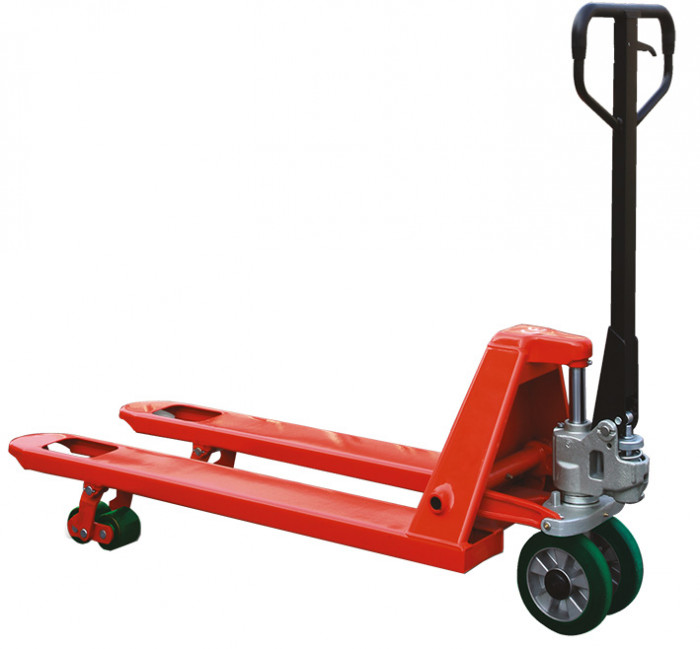 Transpalette manuel silencieux 2500 kg roues direc