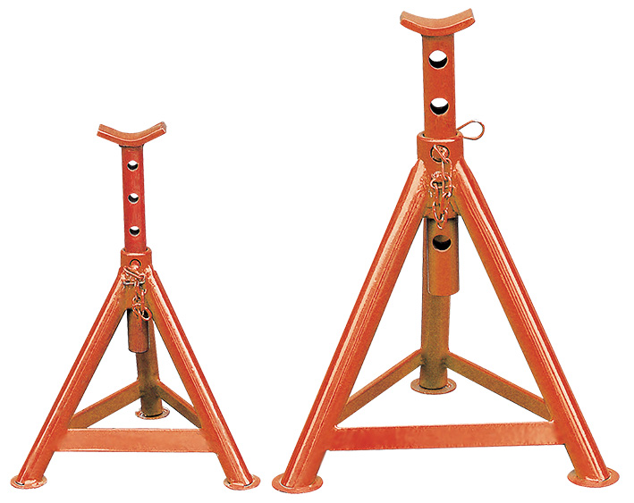 Chandelles de calage 16000 kg hauteur maxi 725 mm
