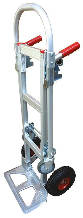 Diable / chariot aluminium 2 en 1 250 / 350 kg