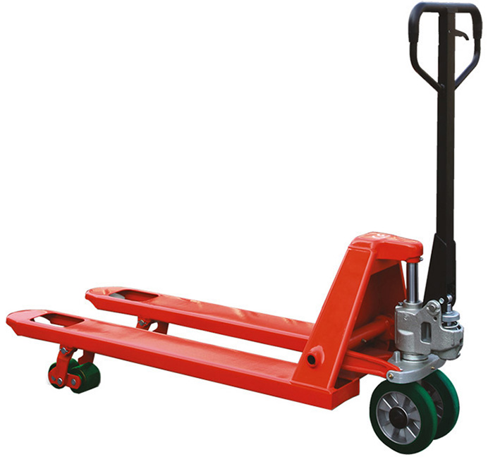 Transpalette manuel silencieux 2500 kg roues direc