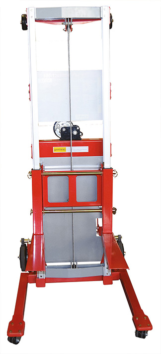 Gerbeur manuel aluminium longerons encadrants 181 