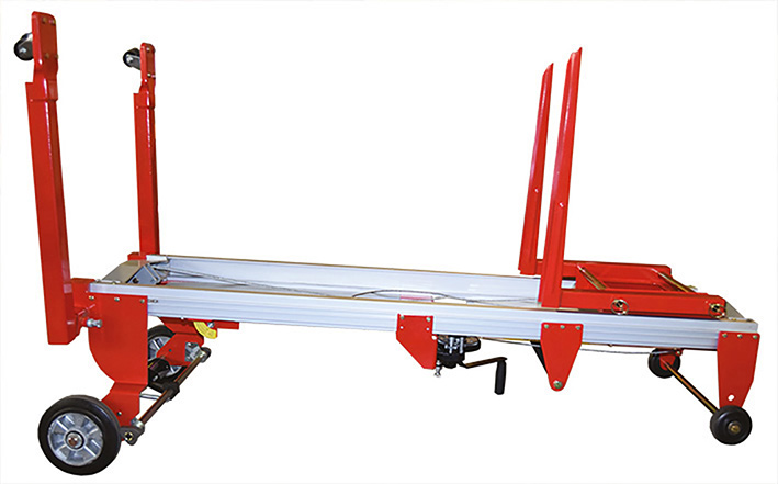 Gerbeur manuel aluminium longerons encadrants 181 