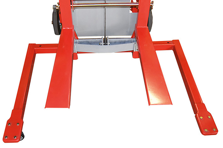 Gerbeur manuel aluminium longerons encadrants 181 