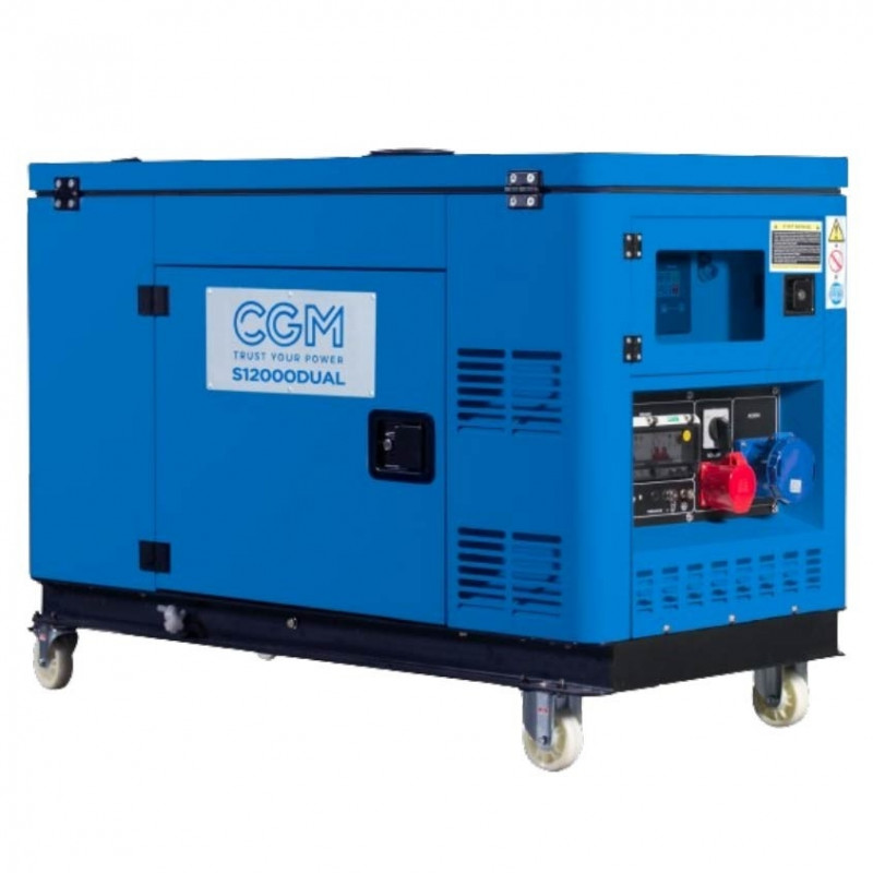 Groupe electrogene 12KVA TRI MONO  insonori diesel