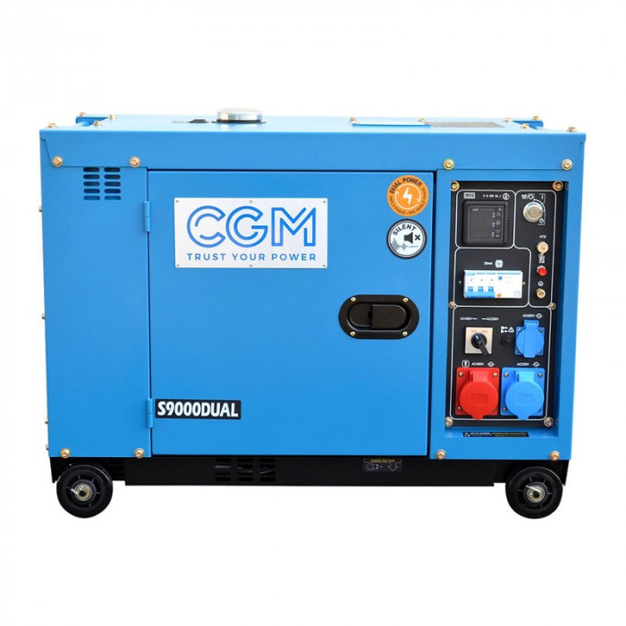 Groupe electrogene 7KVAmono 9KVAtri inso diesel de