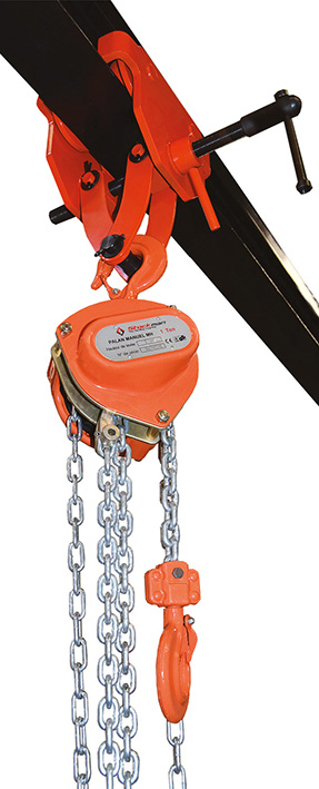 Griffe d’accrochage palan mise en place rapide 300
