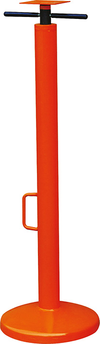 Vérin stabilisateur 45000 kg plaque d'appuie Ø 204