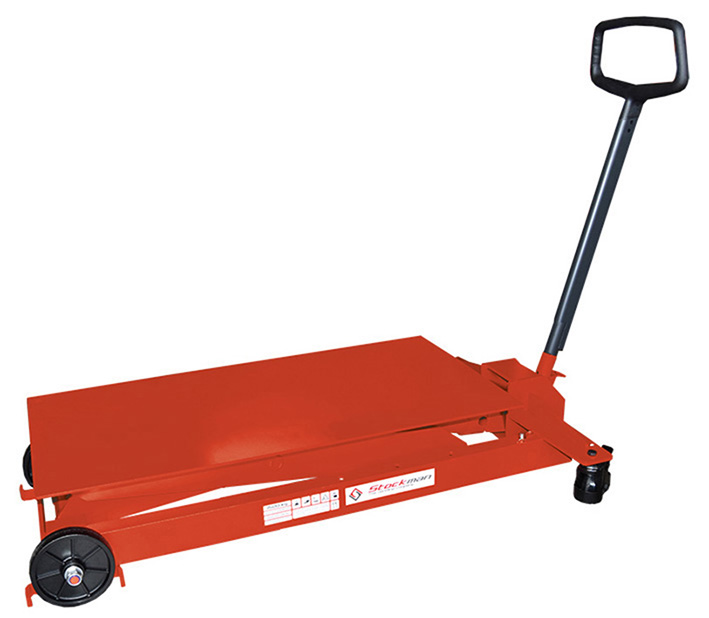 Table élévatrice manuelle avec timon 650 kg