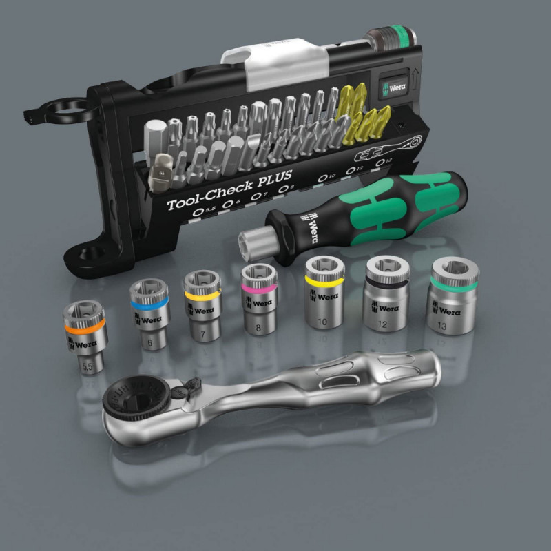 TOOL-CHECK PL etui d embouts HX1/4-doui 1/4-TV1/4-