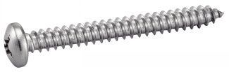 Vis tôle PK 6 Tête Cylindrique PH 3,5x32 Inox A2