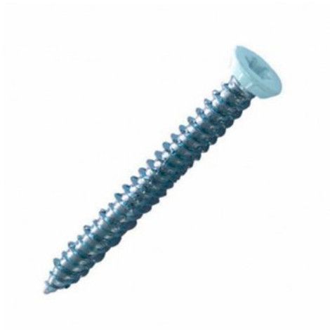 Vis à béton tête plate TORX 7,5x132 ˜6 bichrom
