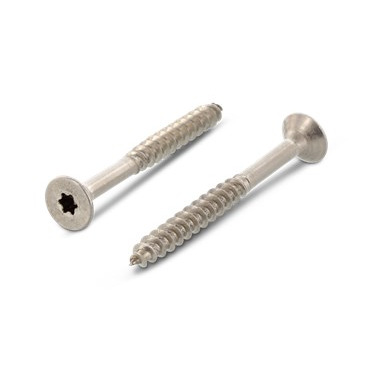 Vis agglo Tête Fraisée TX25 05x020 Inox A2-304 