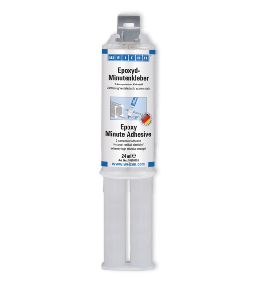 Colle époxy transparente (Seringue 24mL sans mél