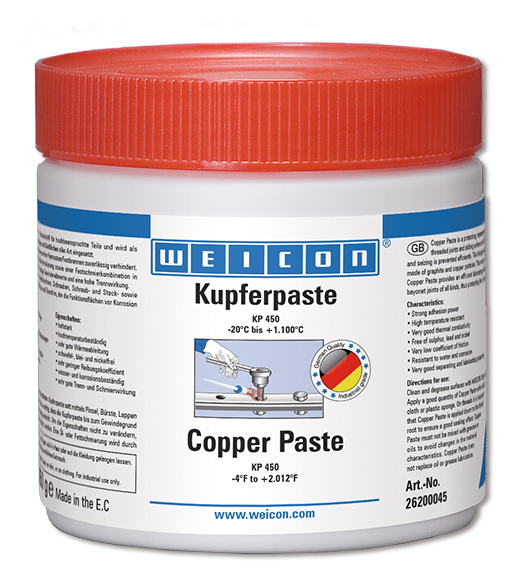 Pâte montage Anti-Gripant. WEICON cuivre KP450-(p