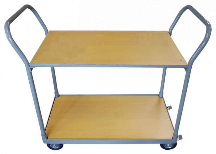 Servante plateau bois 250 kg 2 plateaux