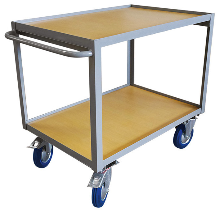 Servante d’atelier plateau bois 300 kg plateforme 