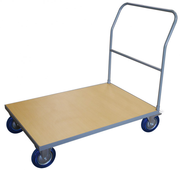 Chariot plateau bois 500 kg dimensions 1250 x 800