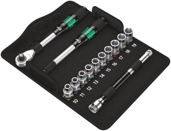 Trousse cliquet ZYKLOP Hyb.8006C SEN1/2 +Douilles+