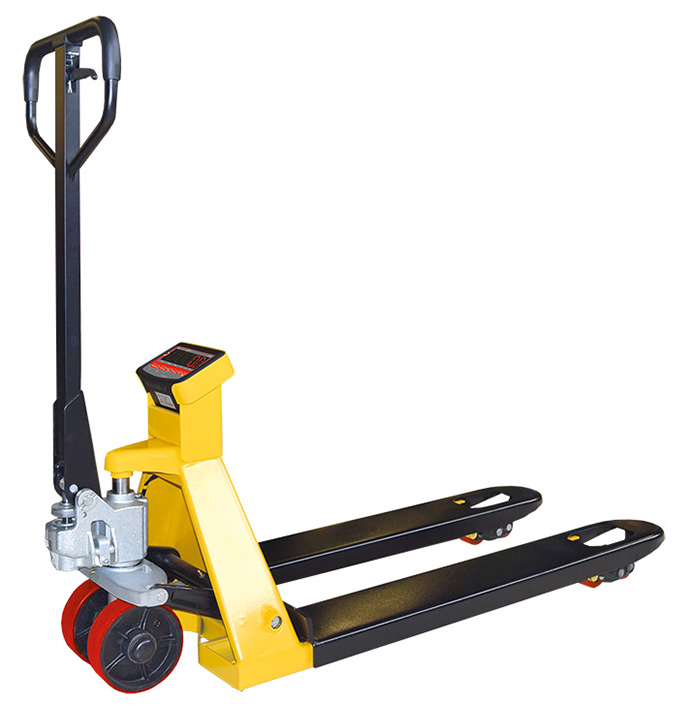 Système mobile de pesage JAUNE 2000 kg - timon non