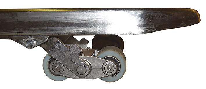 Système mobile de pesage inox 316 2000 kg